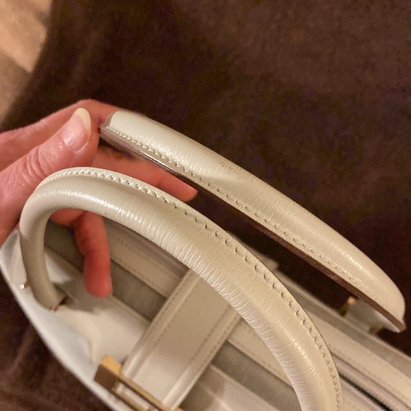 Gucci Logo Gray Top Handle Bag - Picture 11 of 12